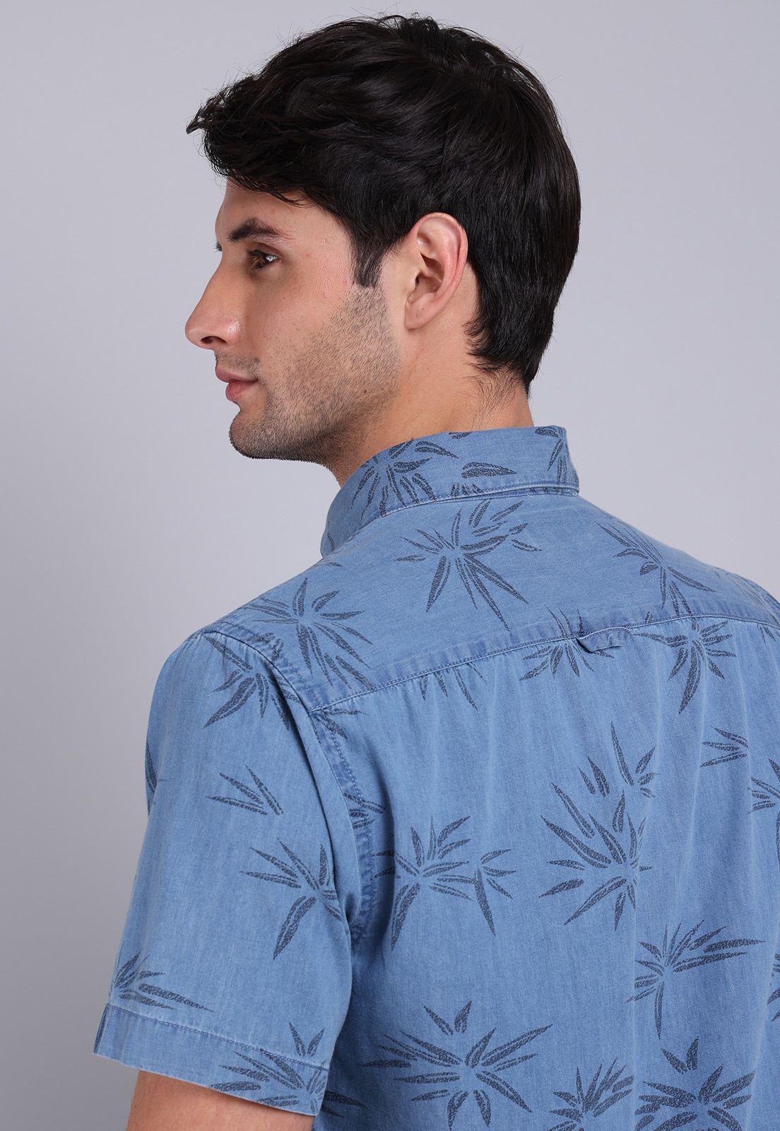 Camisa Denim Manga Corta Soviet BVSHF20DE-4
