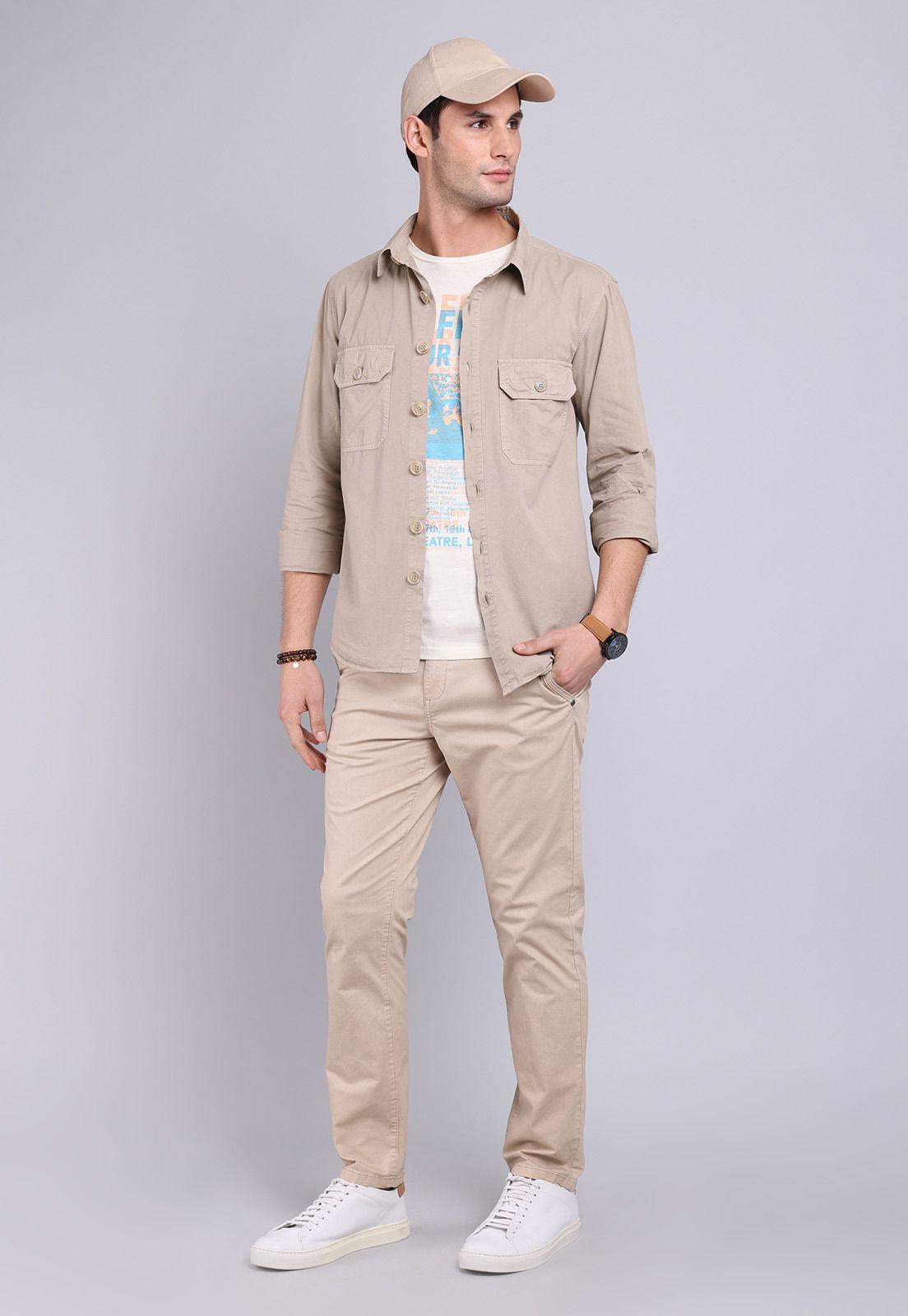 Camisa Lisa Manga Larga Soviet BVSHF26BE-3