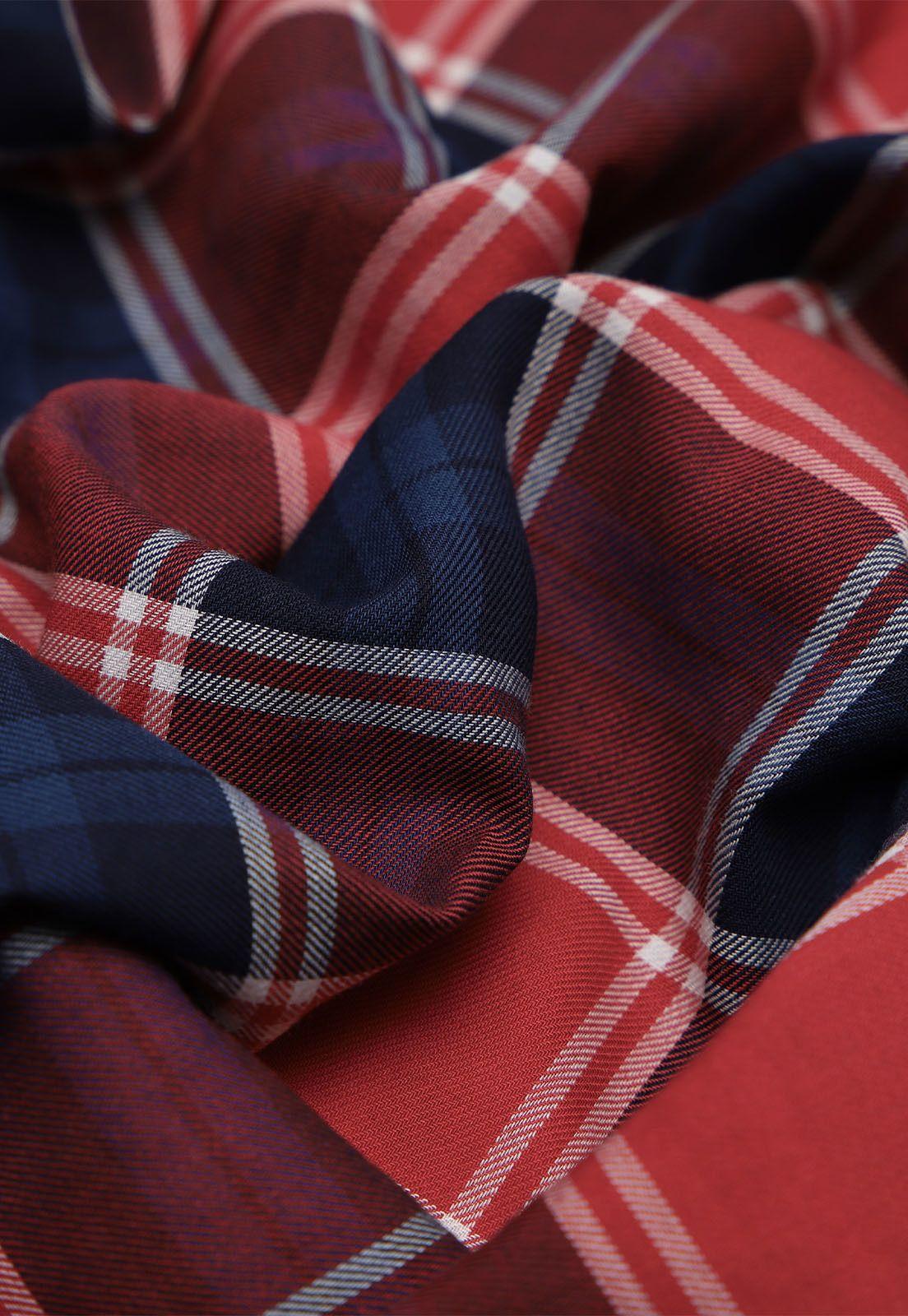 Camisa Cuadros Manga Larga Arrow CM32031RO-6