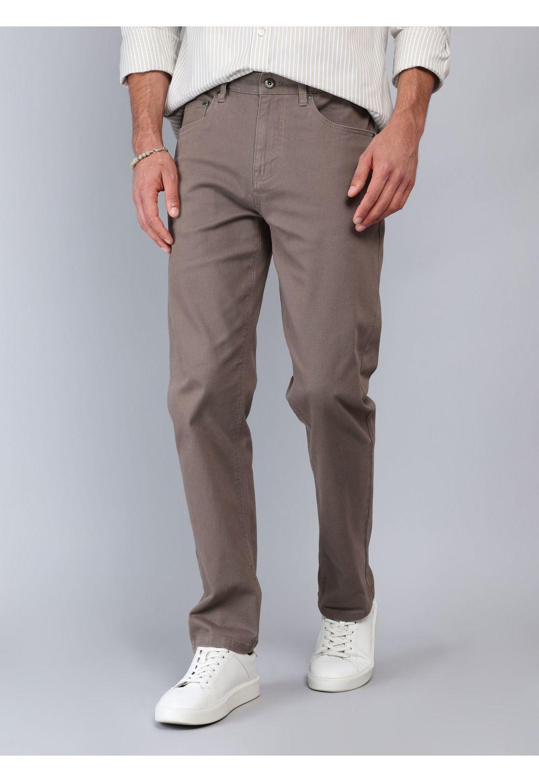 Pantalón 5 Pocket Regular Fit Gris oscuro Piero Butti PBCIB12GO-0