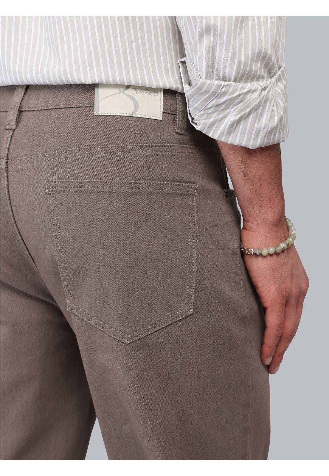 Pantalón 5 Pocket Regular Fit Gris oscuro Piero Butti PBCIB12GO-4