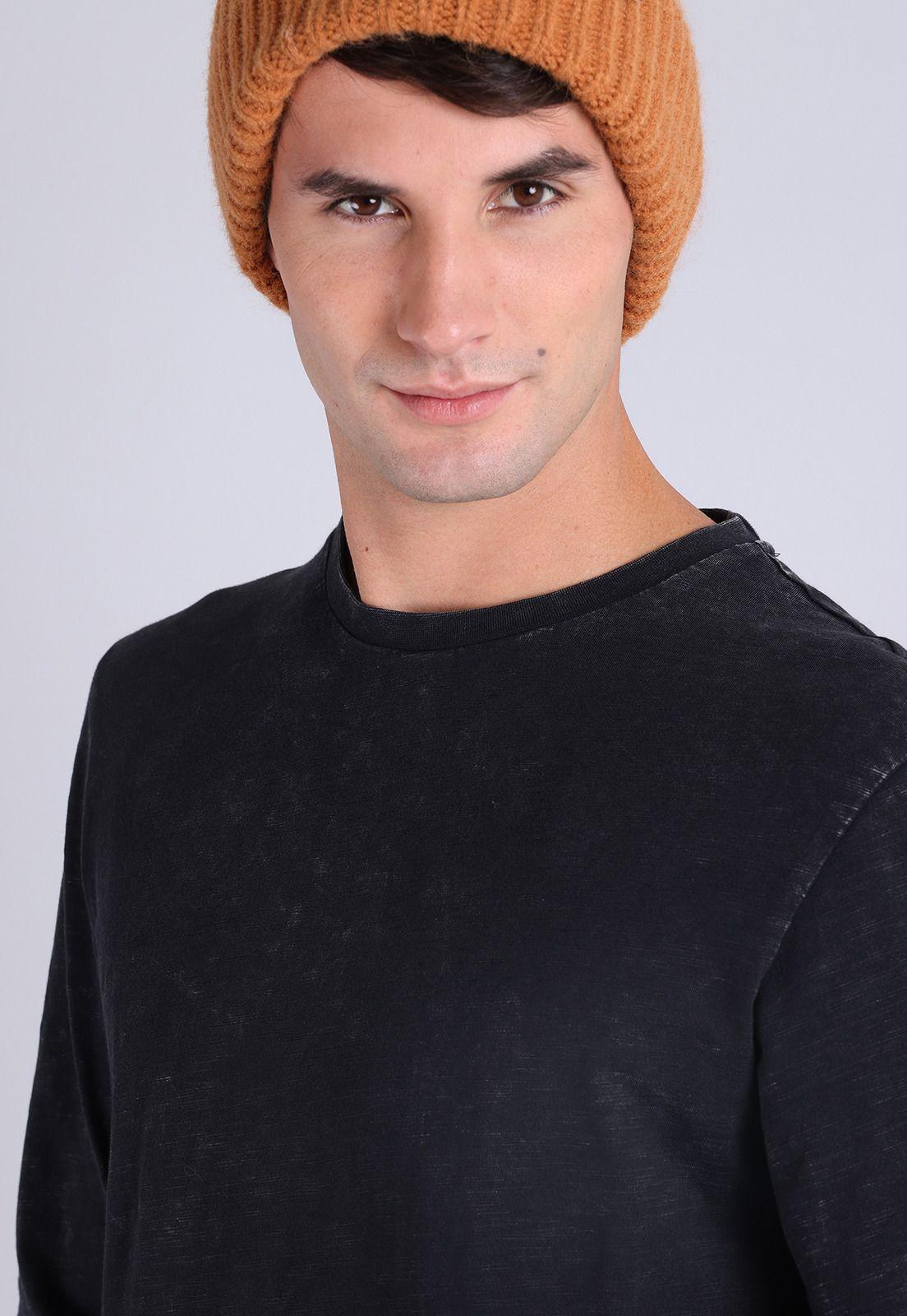 Polera Manga Larga Hombre Soviet SPOH827NE-2