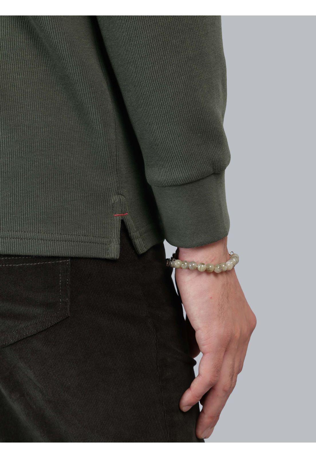 Polera Stone Wash Regular Fit Verde Arrow PO33022VE-4