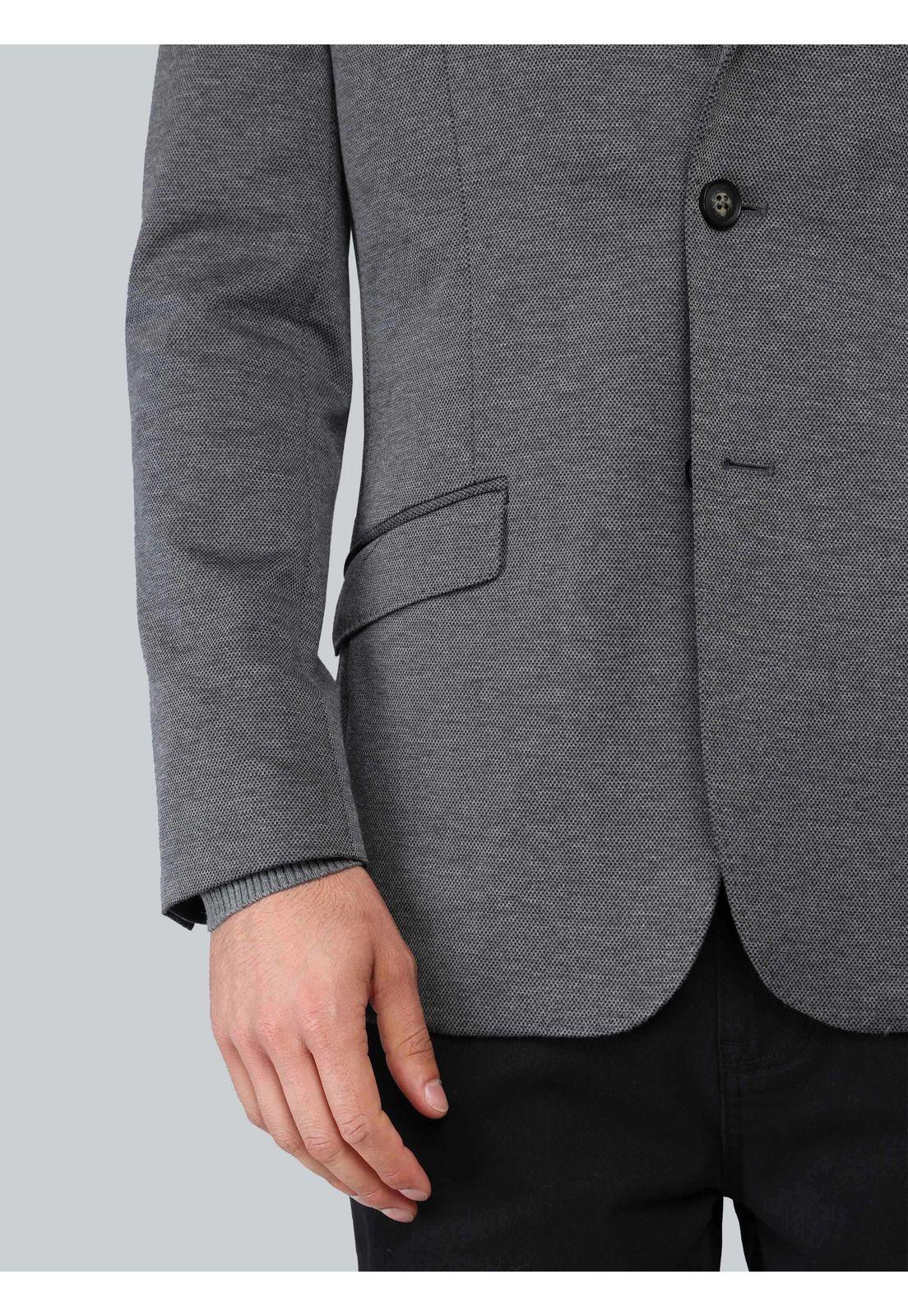 Blazer Texturado Spandex Tailored Fit Gris Piero Butti PBCIG40GR-5