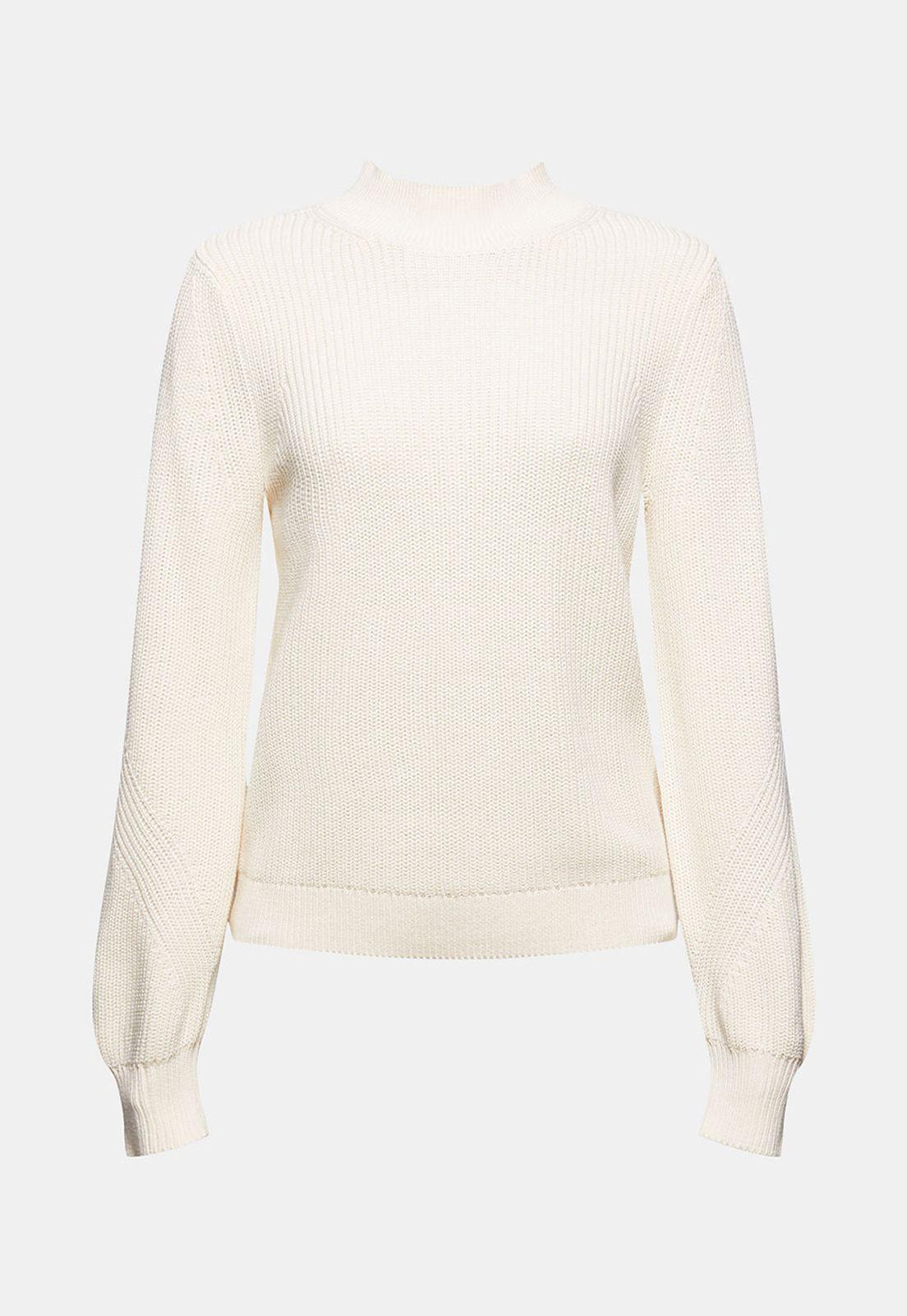 Sweater Mujer Cuello Alto Con Textura Esprit-3