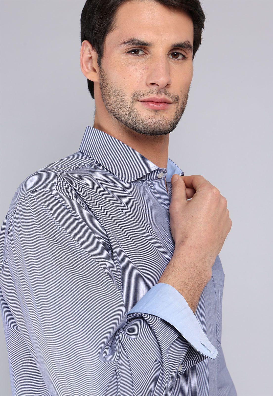 Camisa Formal A Rayas Arrow ARM0408AZ-3