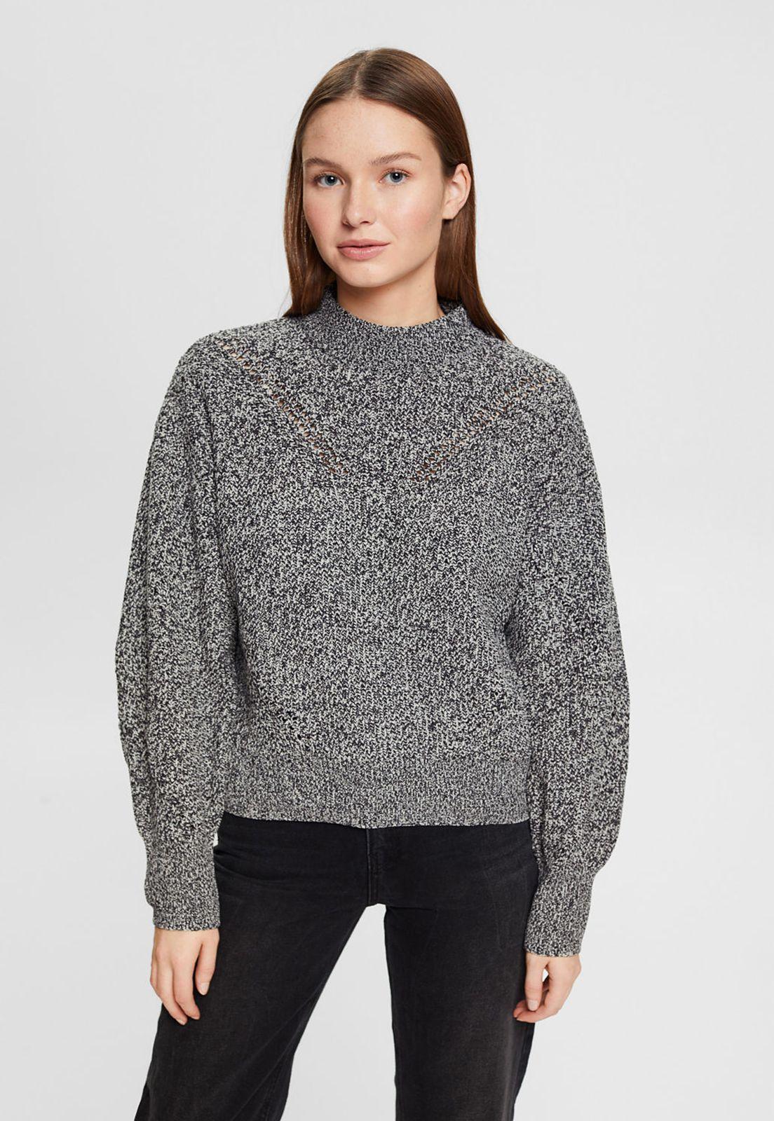 Sweater Con Cuello Alto Mujer Esprit-0