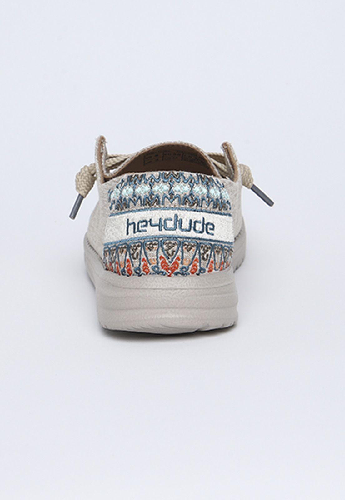 Zapato Wendy Flora Sunflower Heydude-4