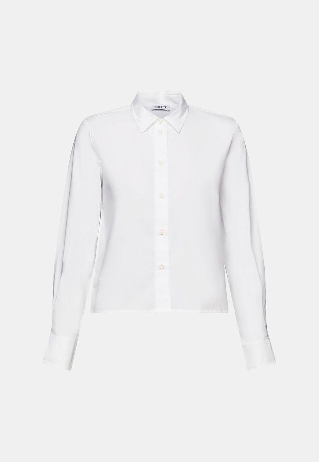 Blusa Corta De Popelina Mujer Esprit 034EE1F301-6