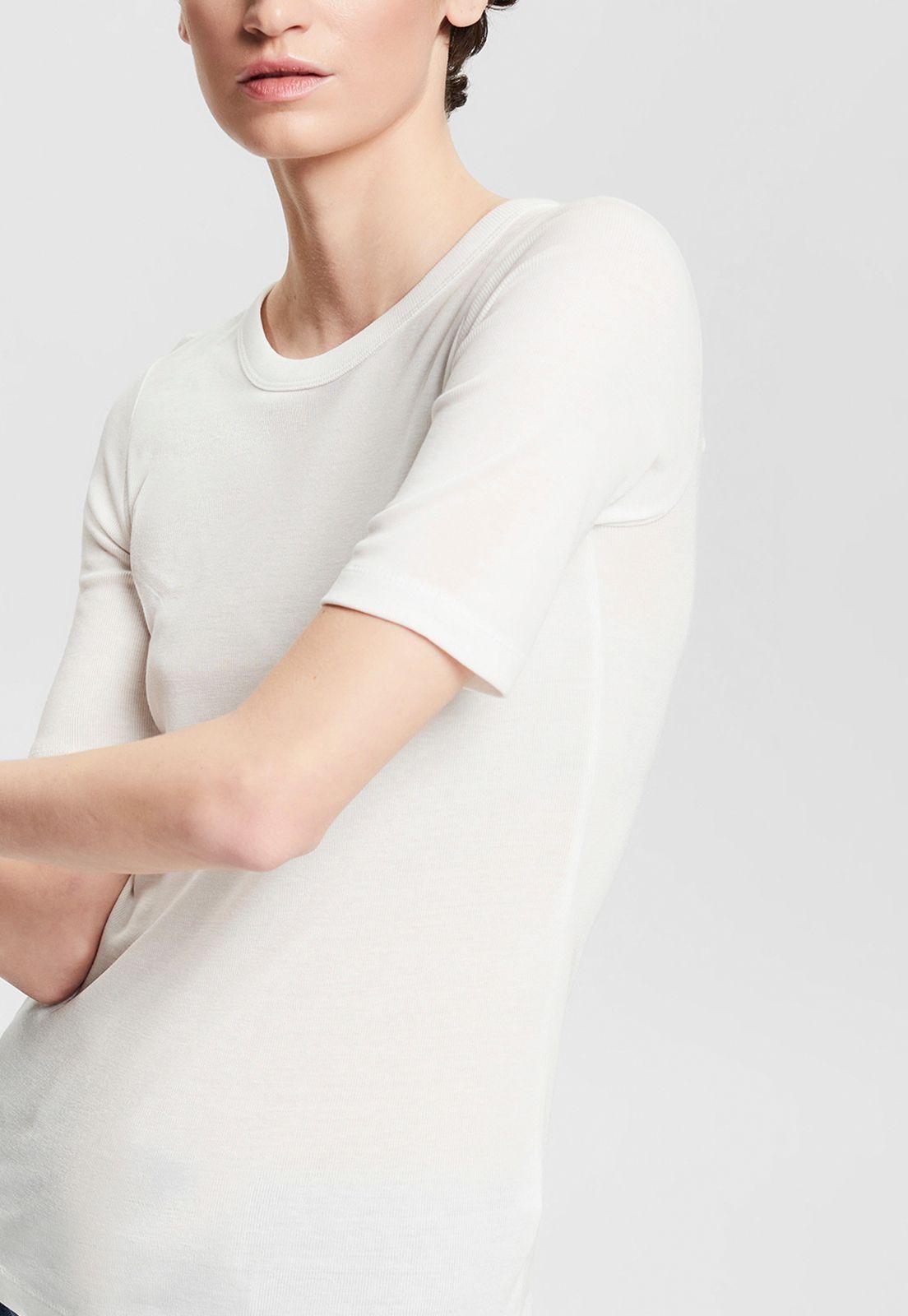 Polera Manga Corta Acanalada Esprit-2