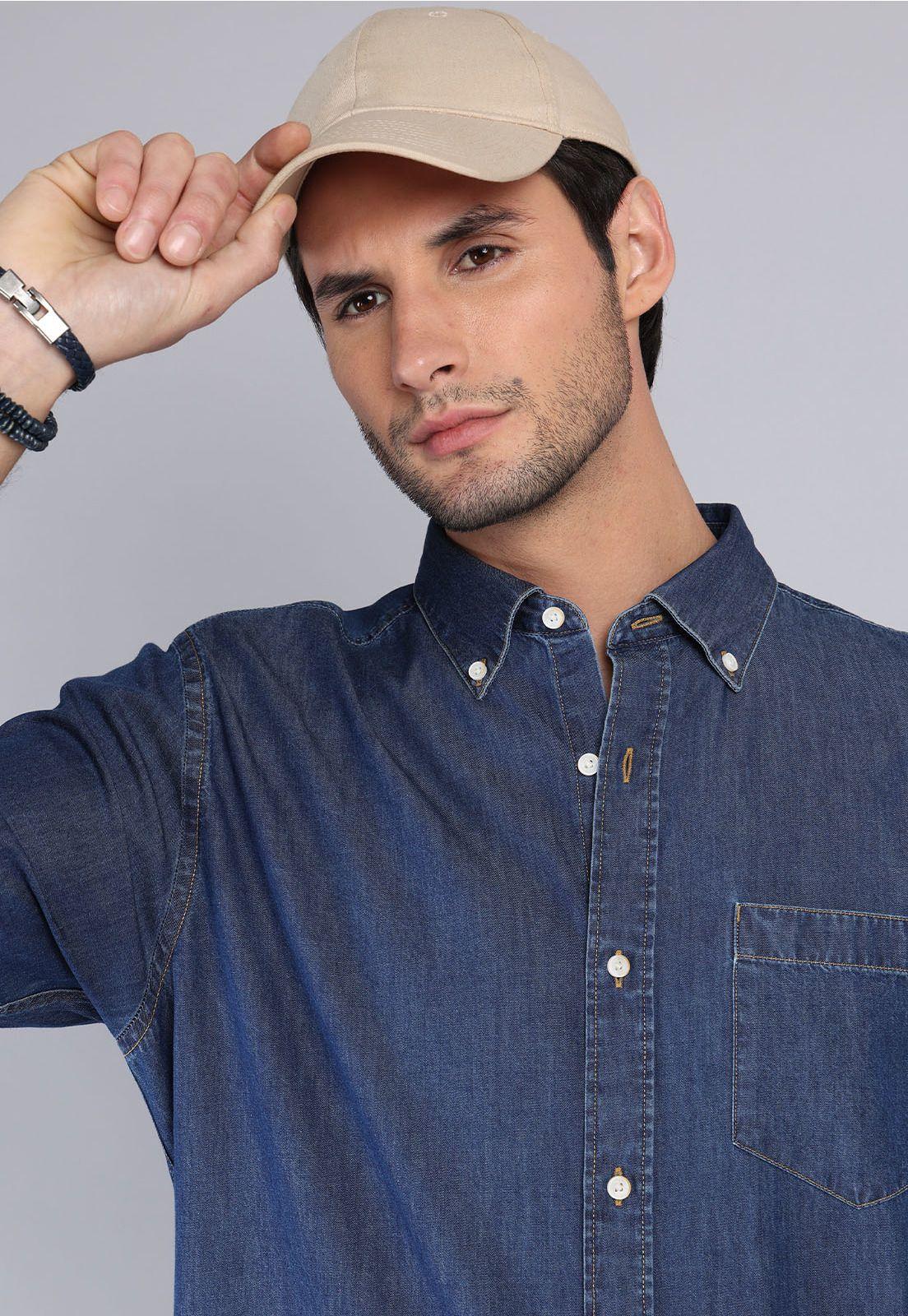 Camisa Denim Manga Corta Arrow-2