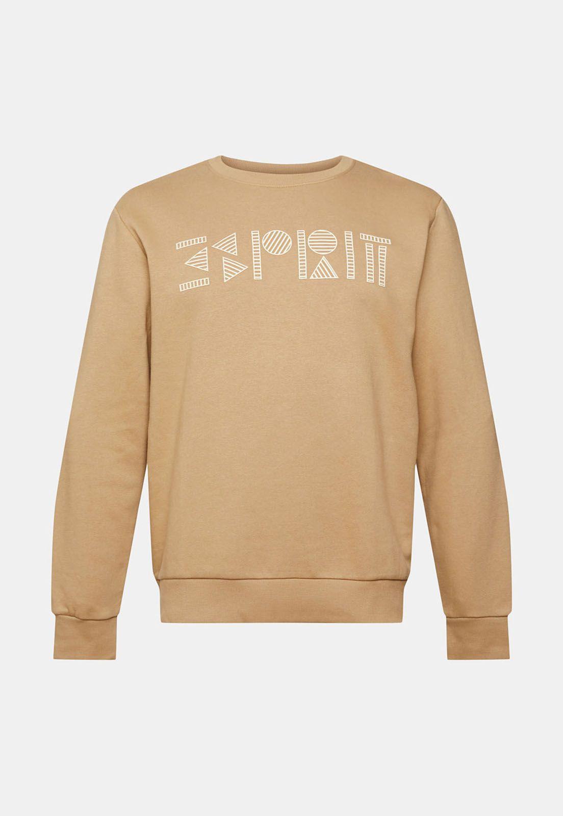 Polerón Con Logo Estampado Hombre Esprit Azul marino-3