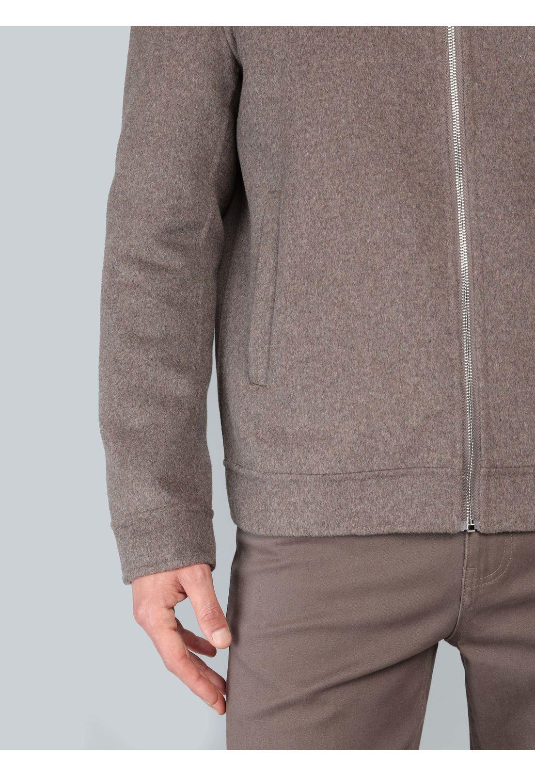 Chaqueta Lisa Recta Regular Fit Café Arrow CA33089CA-4