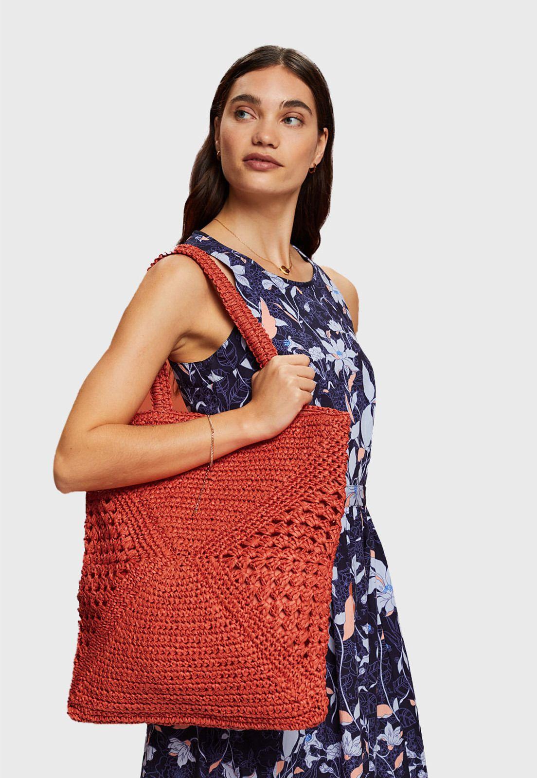 Cartera De Rafia Mujer Esprit 043EA1O334-0