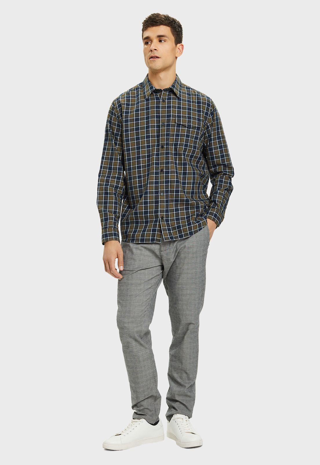 Camisa A Cuadros Hombre Esprit 093EE2F306-3