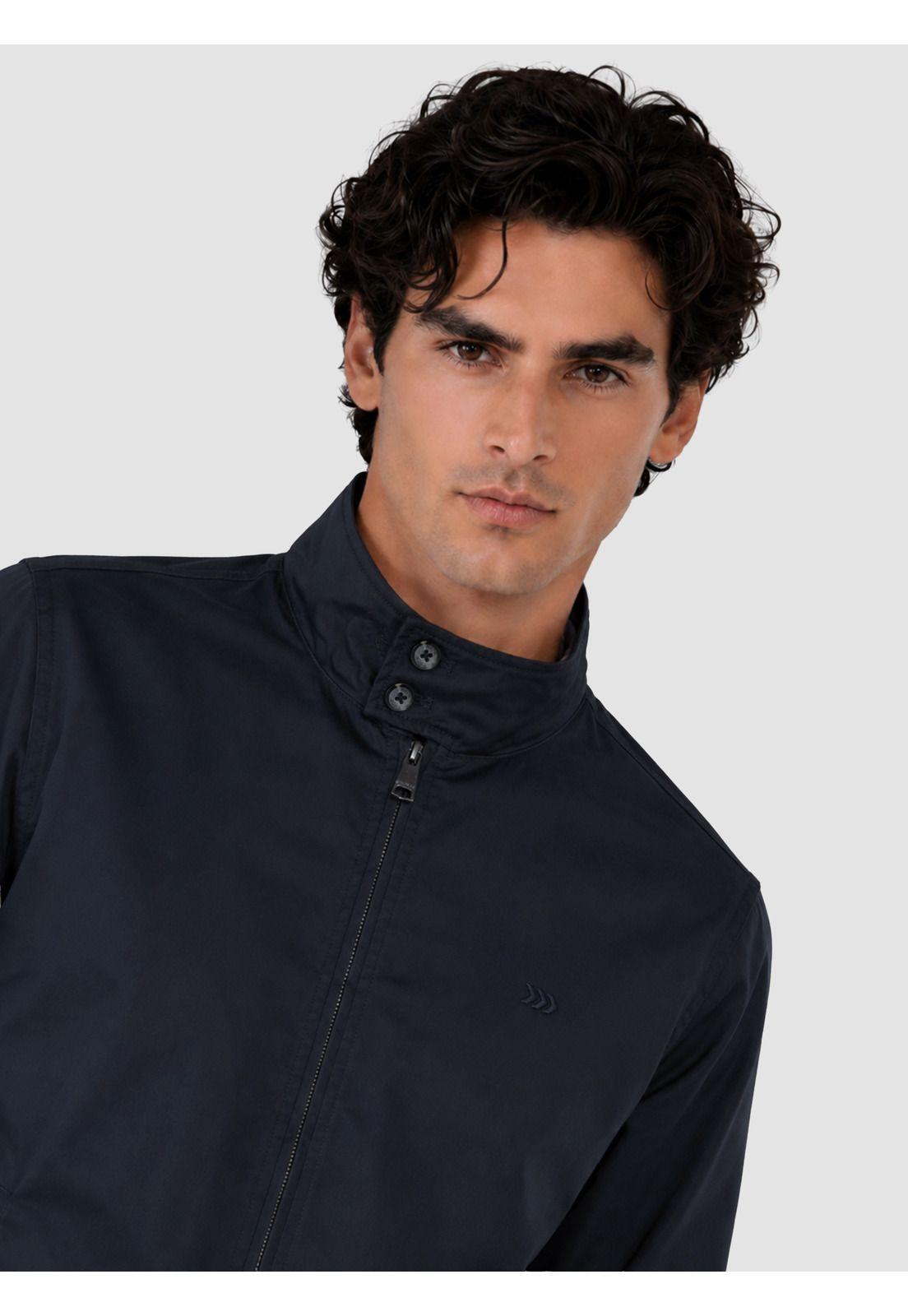 Chaqueta Lisa Regular Fit Azul Marino Arrow CA34010NB-2