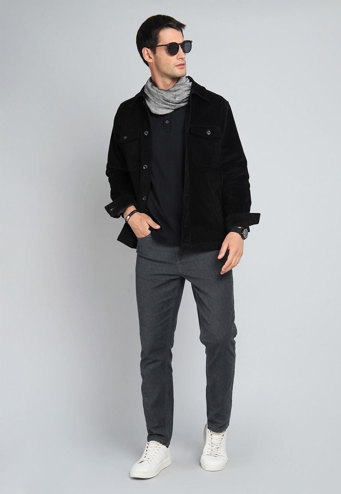 Chaqueta Hombre Arrow Cotelé Forrada Estilo Camisa-3