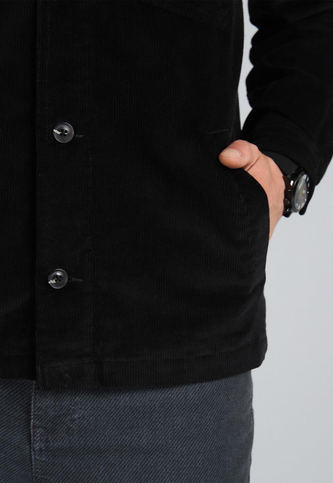 Chaqueta Hombre Arrow Cotelé Forrada Estilo Camisa-4