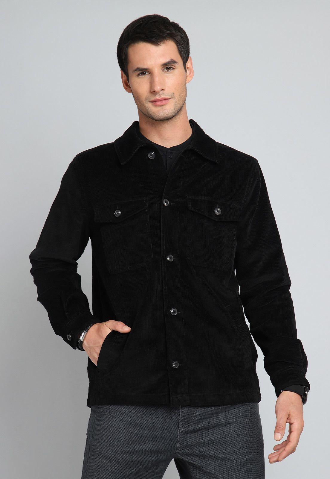 Chaqueta Hombre Arrow Cotelé Forrada Estilo Camisa-5