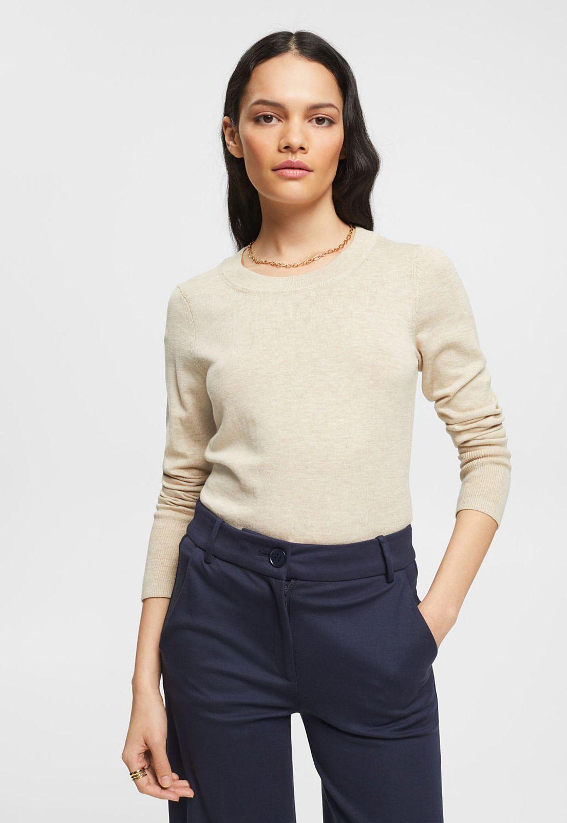 Sweater En Tejido Fino Mujer Esprit 993EE1I302-0