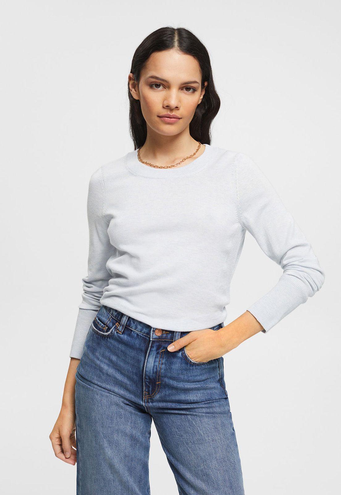 Sweater En Tejido Fino Mujer Esprit 993EE1I302-0