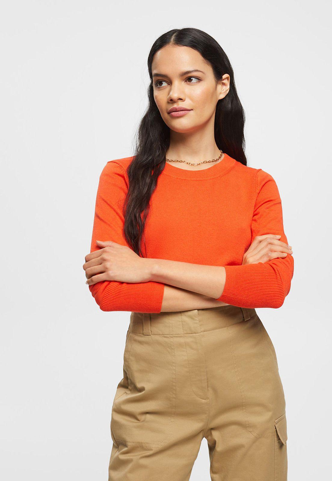 Sweater En Tejido Fino Mujer Esprit 993EE1I302-0