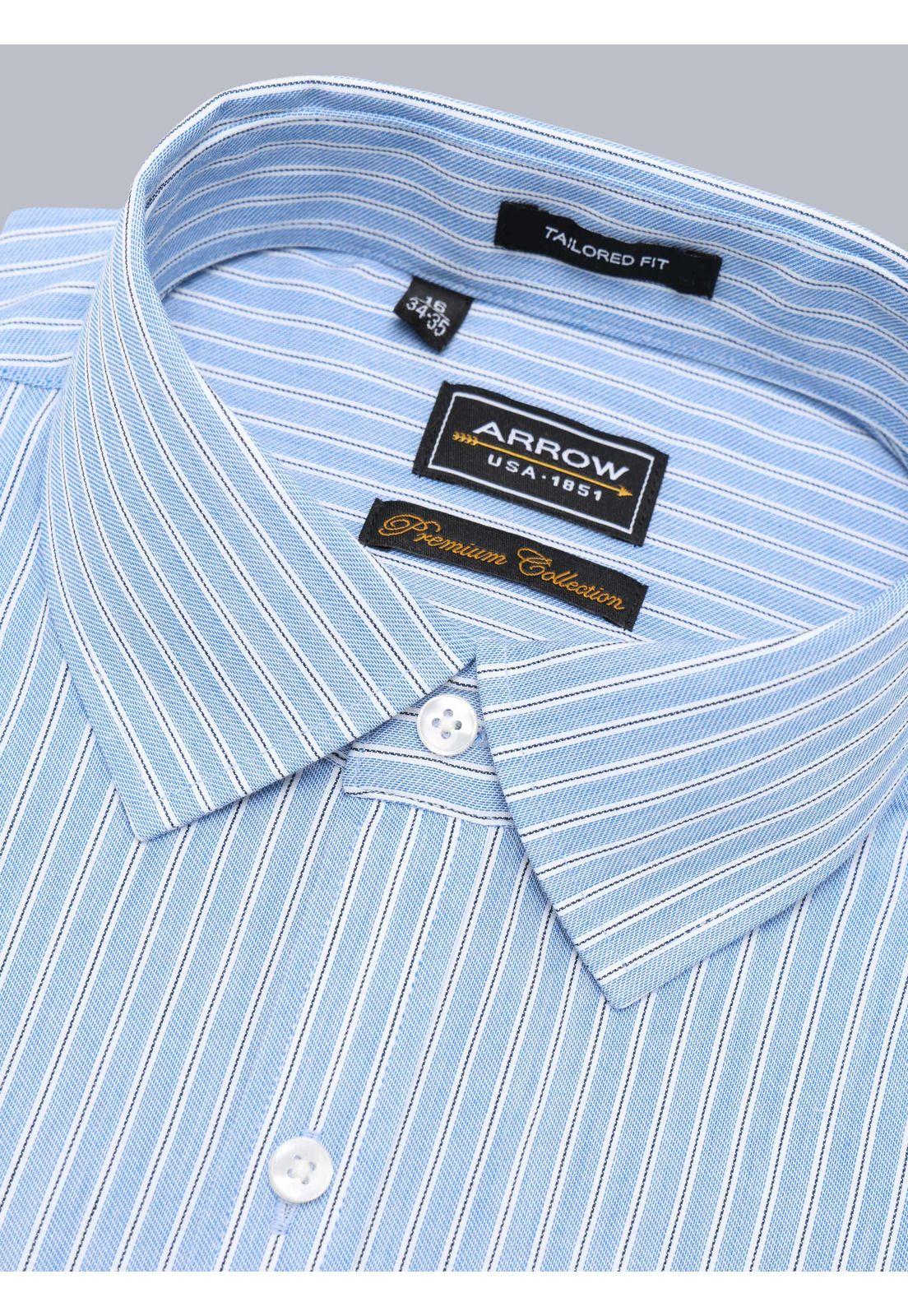 Camisa Formal Spandex Tailored Fit Celeste Arrow ARM0522CE-1