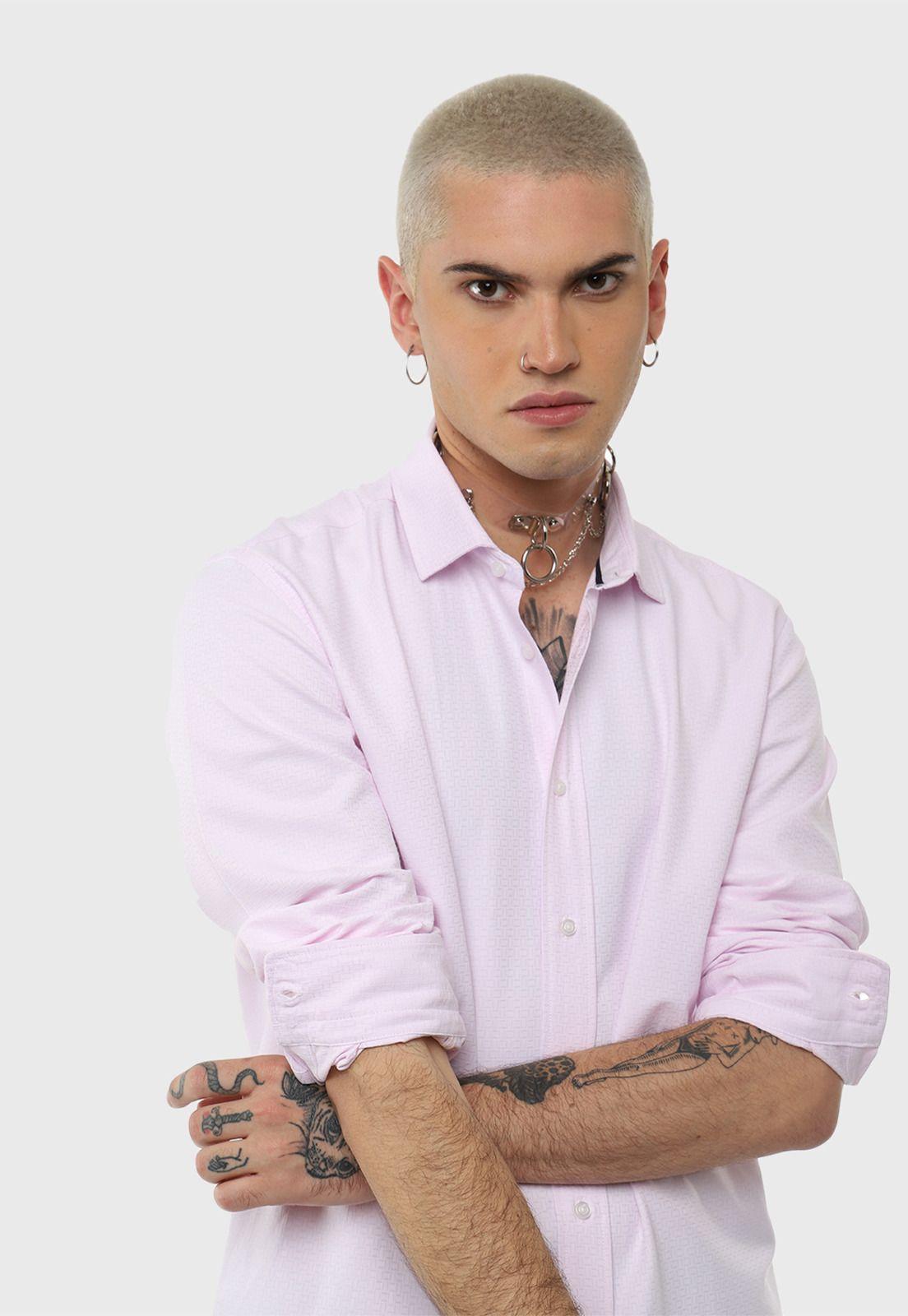 Camisa Casual Manga Larga Soviet-2