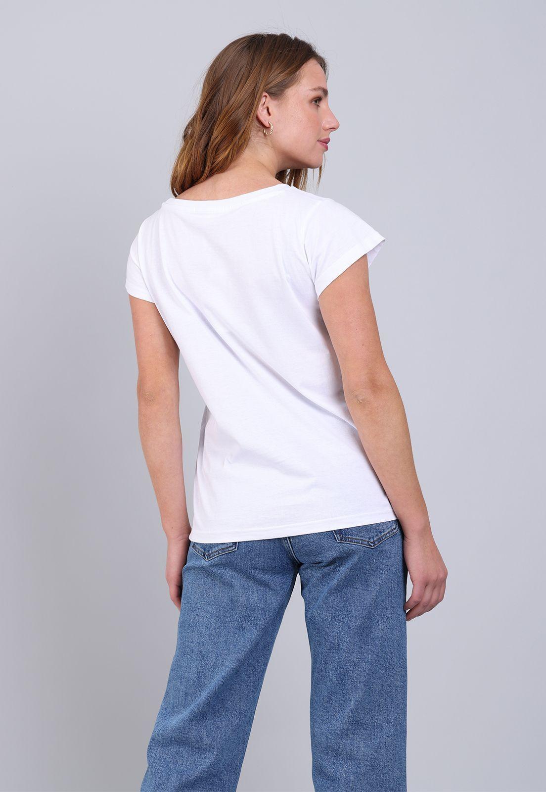 Polera Mujer Manga Corta Estampada Esprit-3
