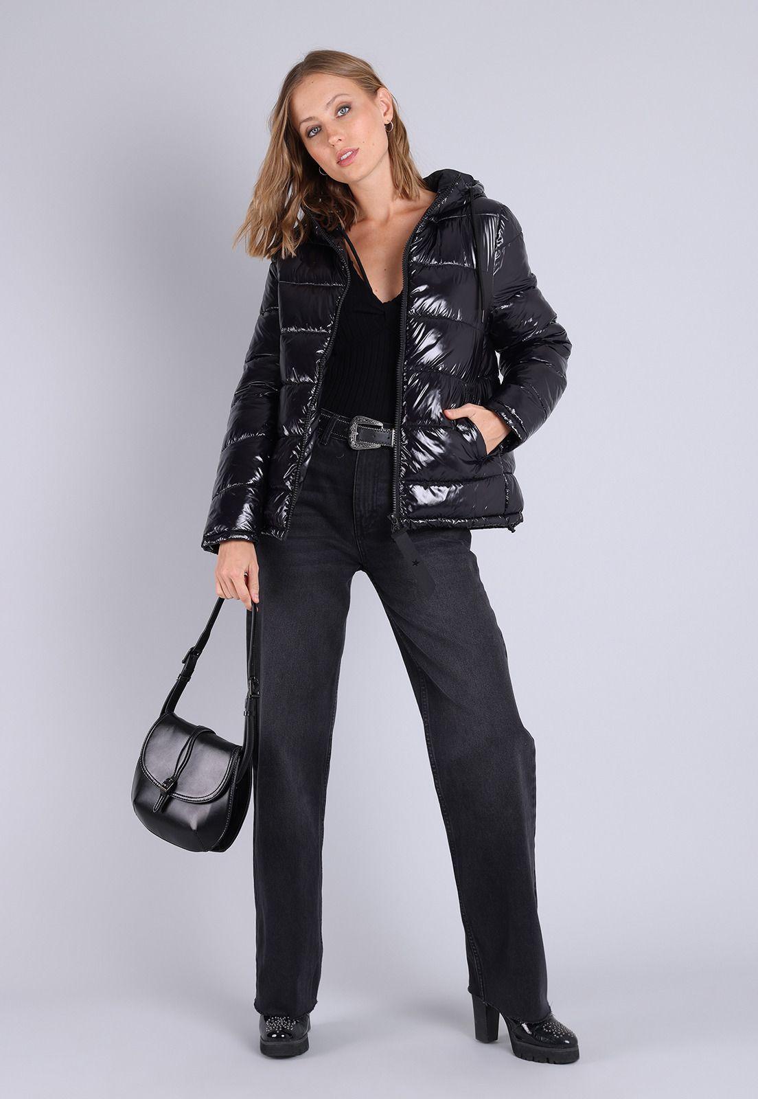 Parka con Capucha Mujer Soviet SPKM702NE-3