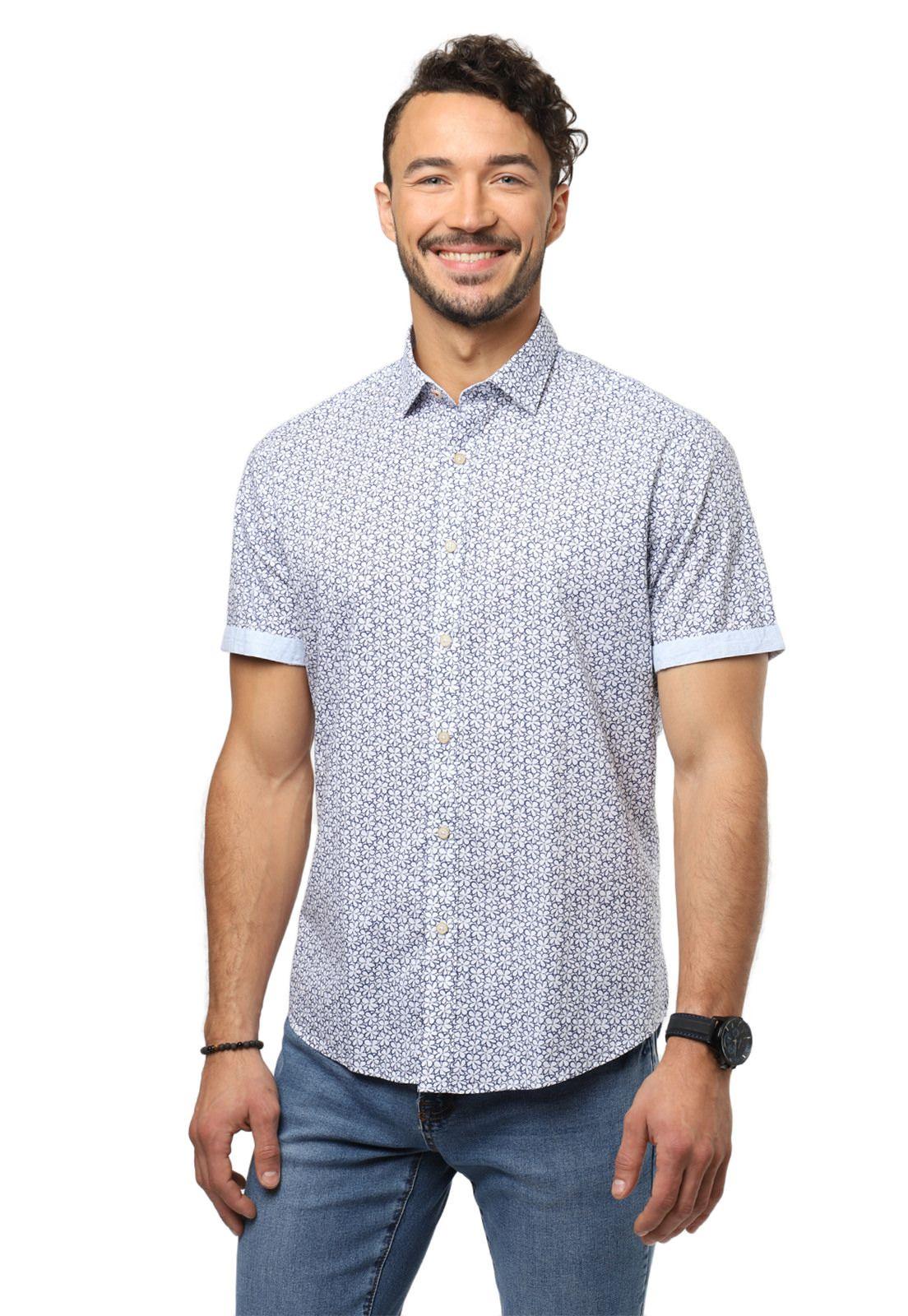 Camisa Casual Blanco-0