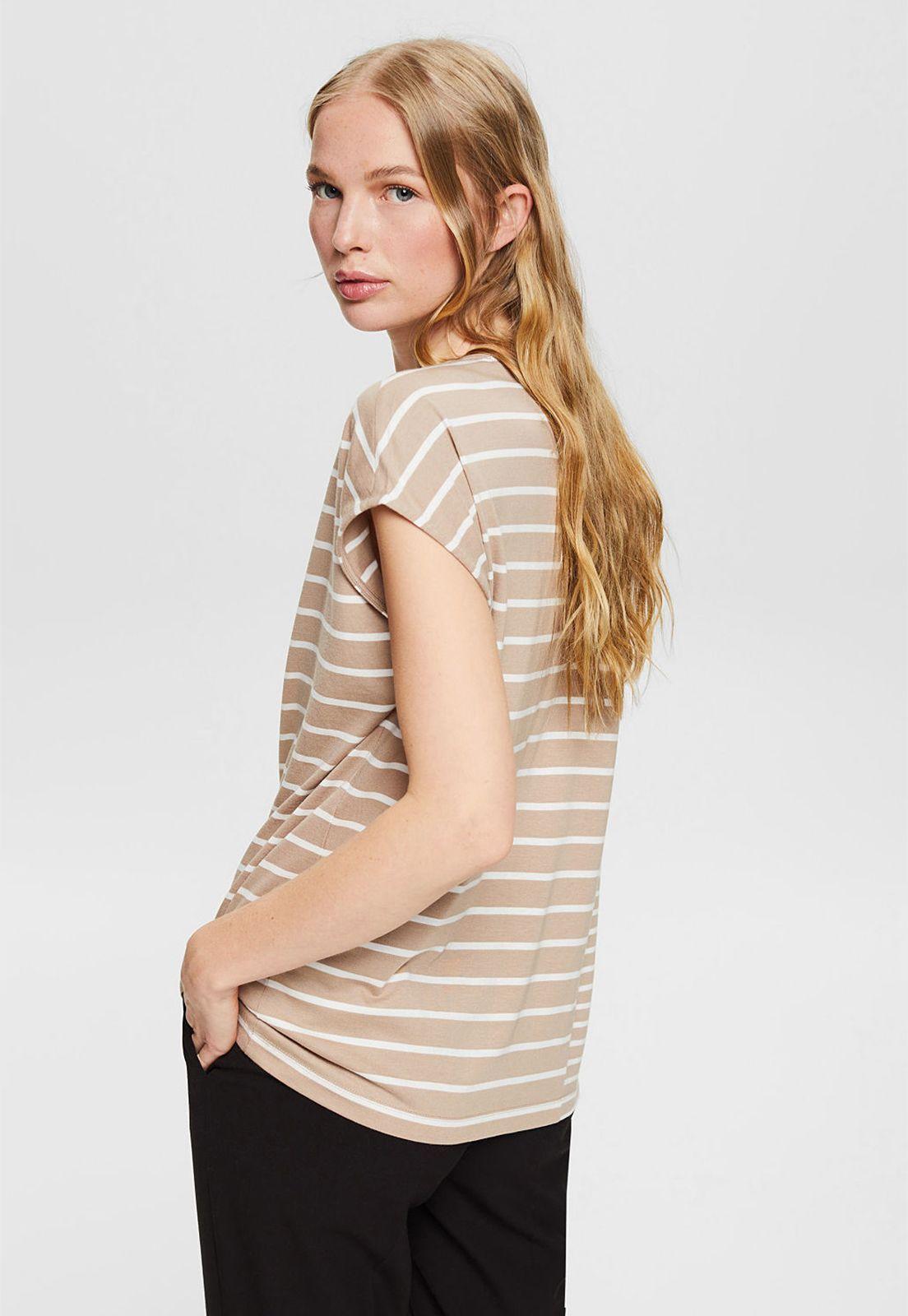 Polera Con Diseño De Rayas Esprit-1