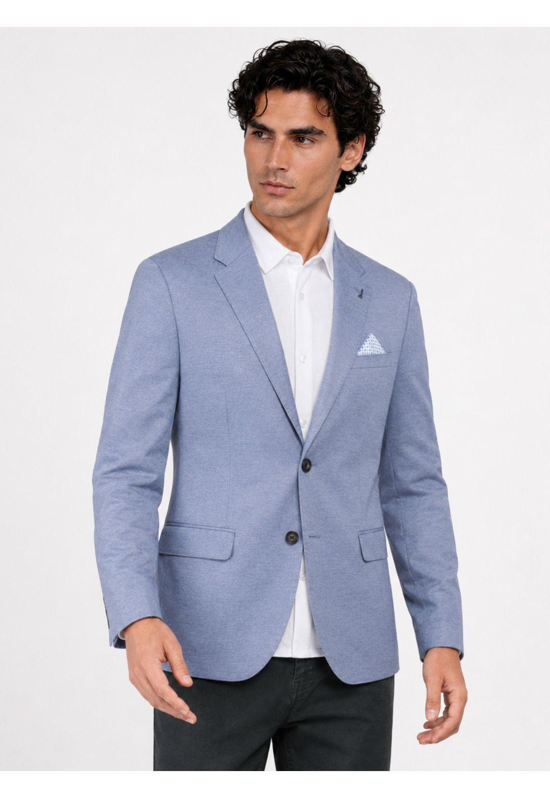 Blazer Flex Fantasía Tailored Fit Celeste Arrow 5035023CE-0