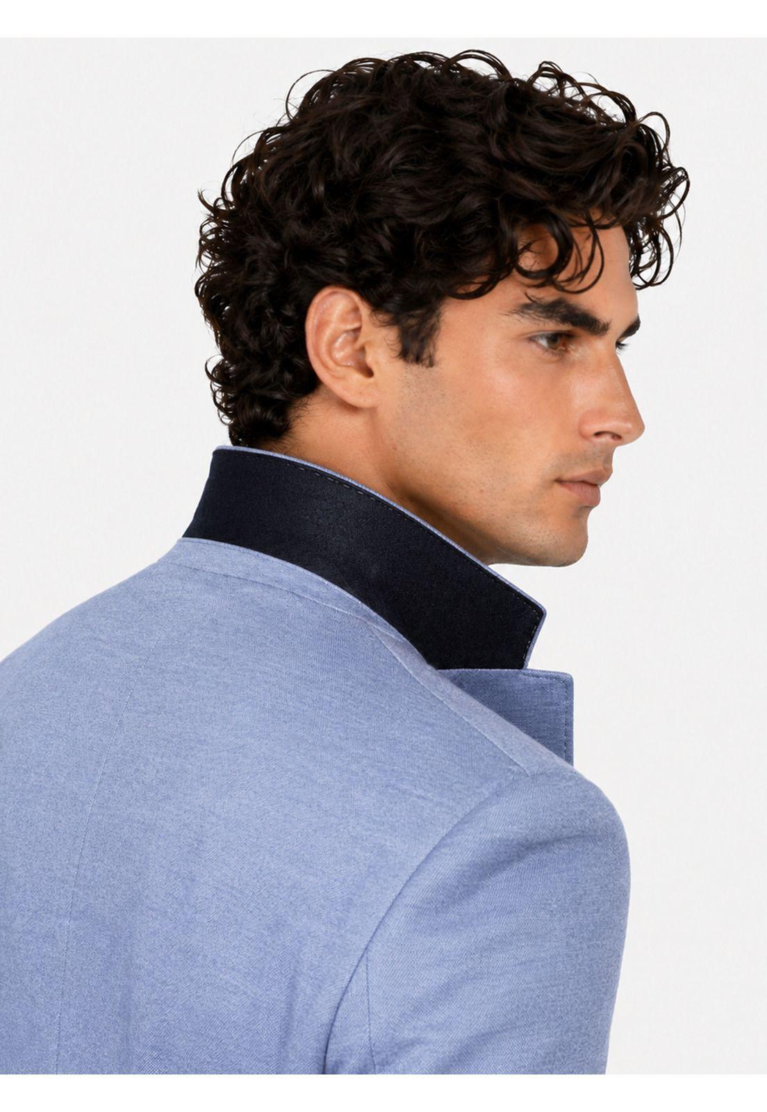 Blazer Flex Fantasía Tailored Fit Celeste Arrow 5035023CE-3
