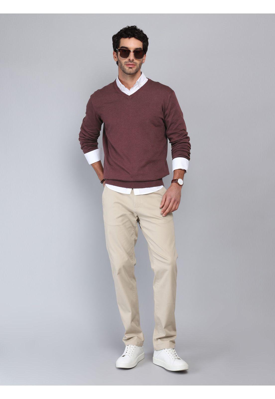 Sweater Cuello V Piero Butti PBCII52BU-3