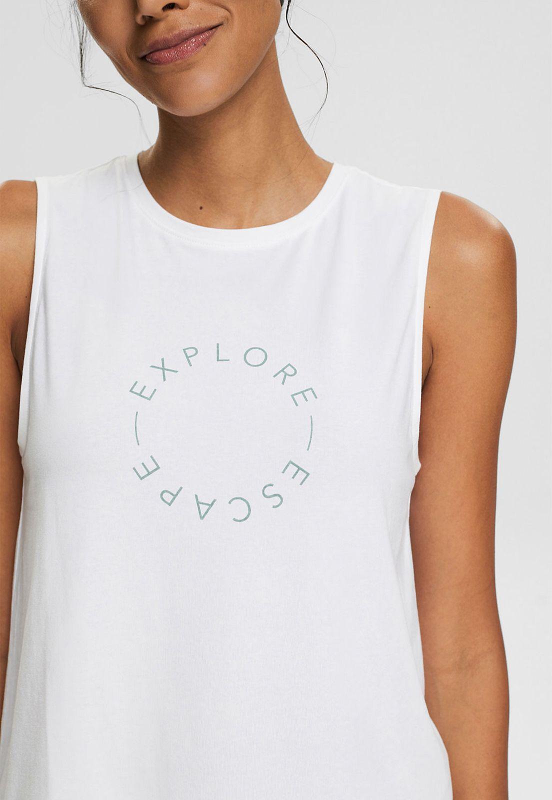 Polera Con Estampado Esprit-2