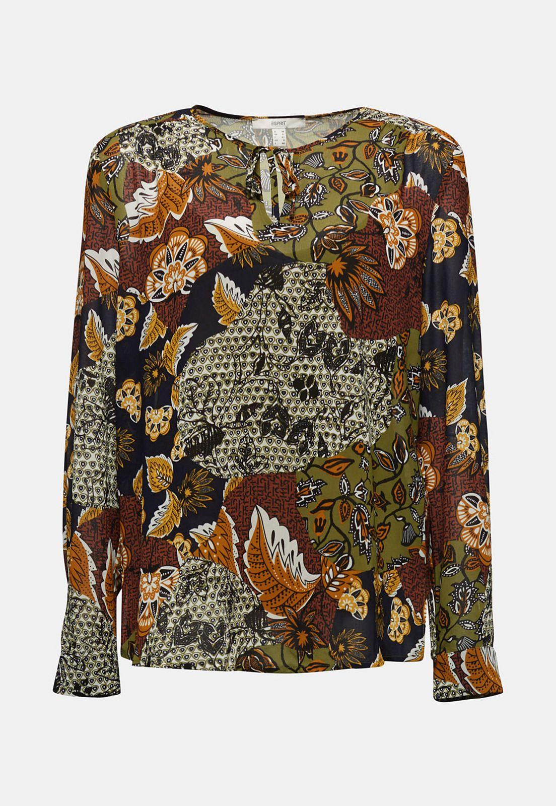 Polera Estilo Túnica En Gasa Esprit-3