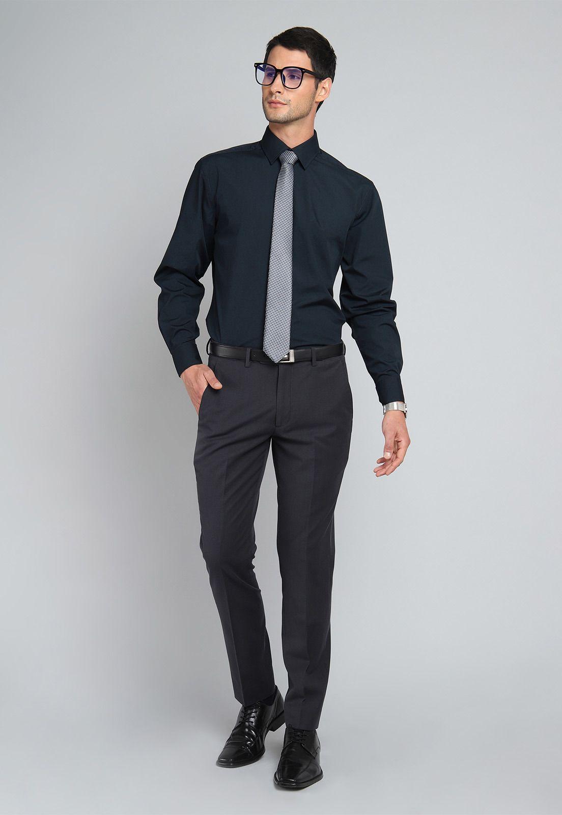 Camisa Formal Lisa Van Heusen VHCM280AZ-4