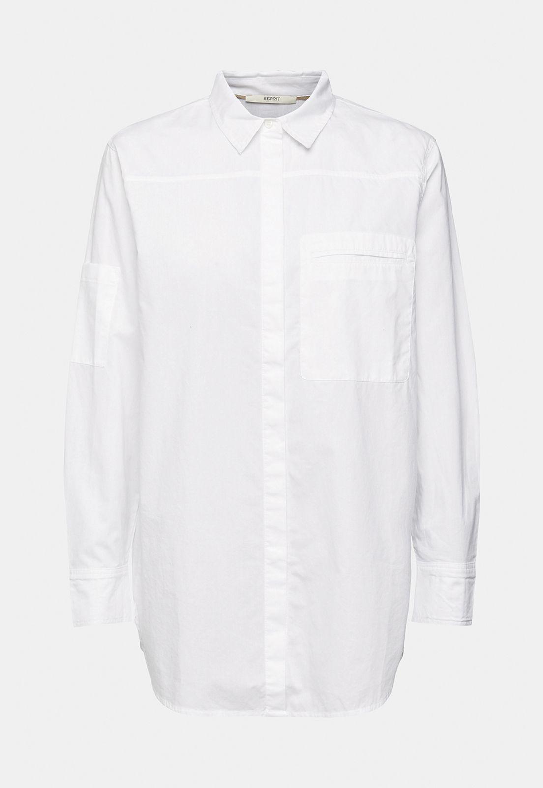 Blusa Camisera Con Bolsillo Esprit-3
