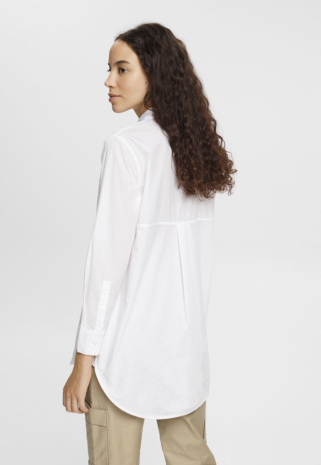 Blusa Camisera Con Bolsillo Esprit-1