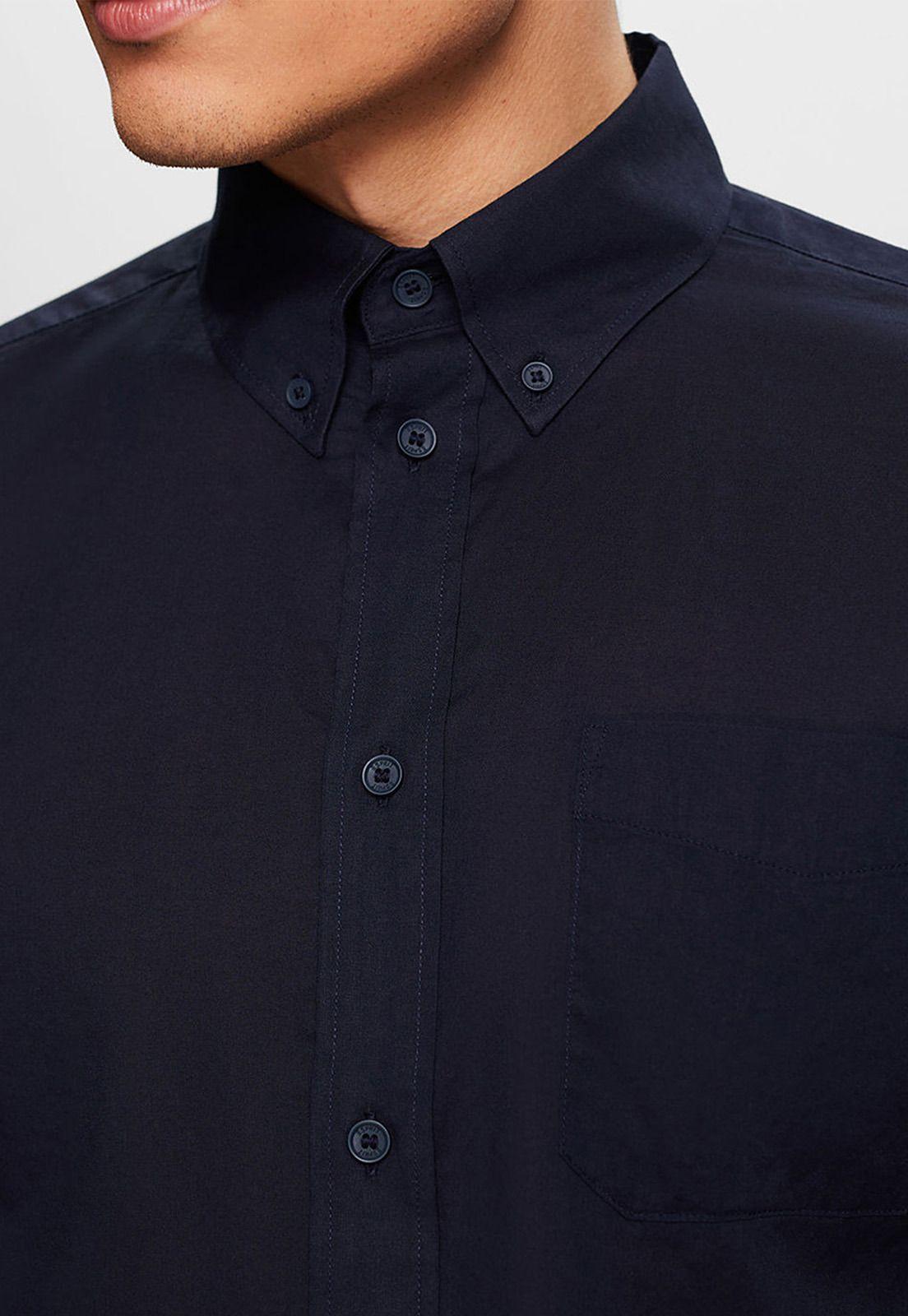 Camisa De Cuello Abotonado Hombre Esprit 044EE2F302-2