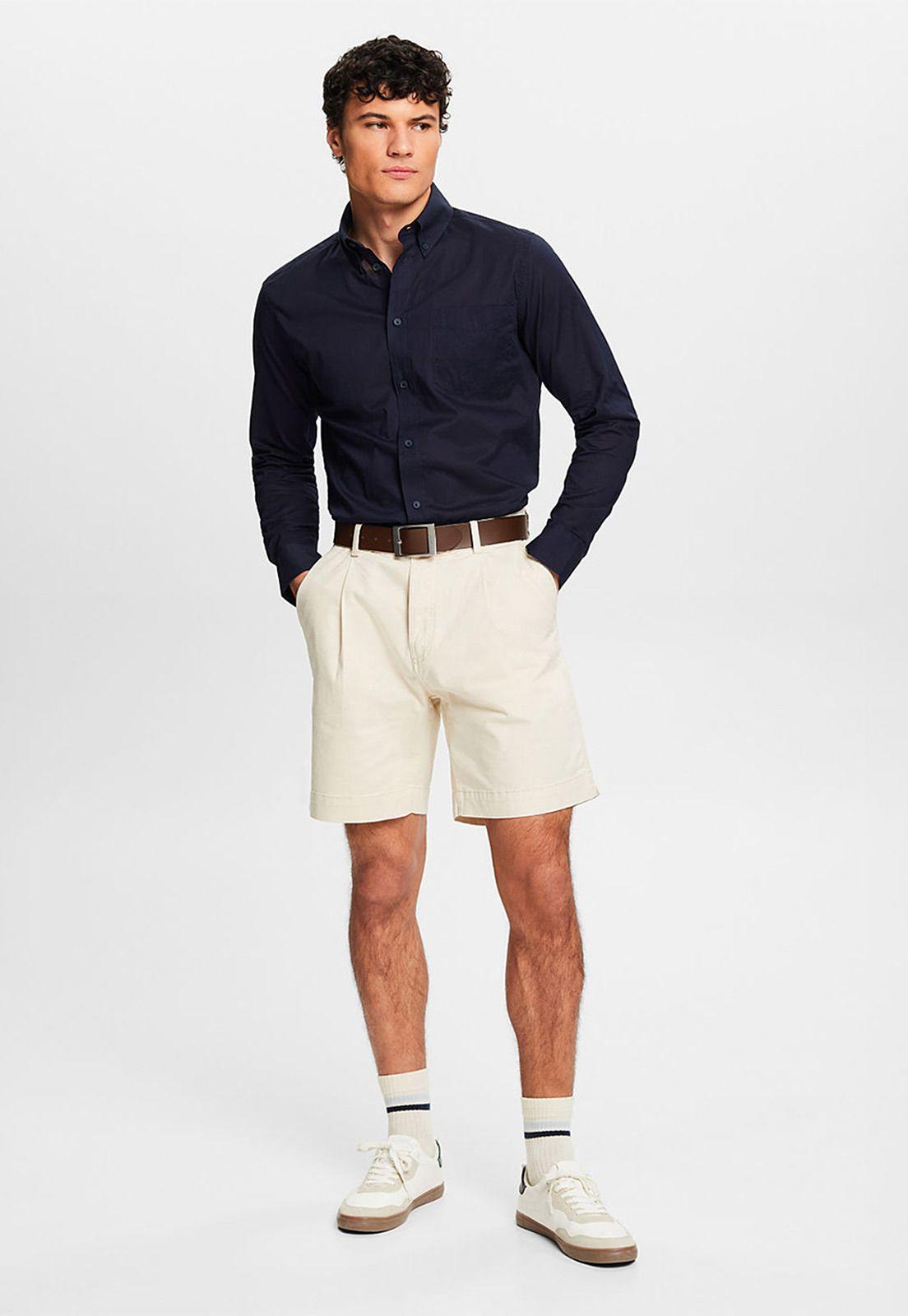 Camisa De Cuello Abotonado Hombre Esprit 044EE2F302-3