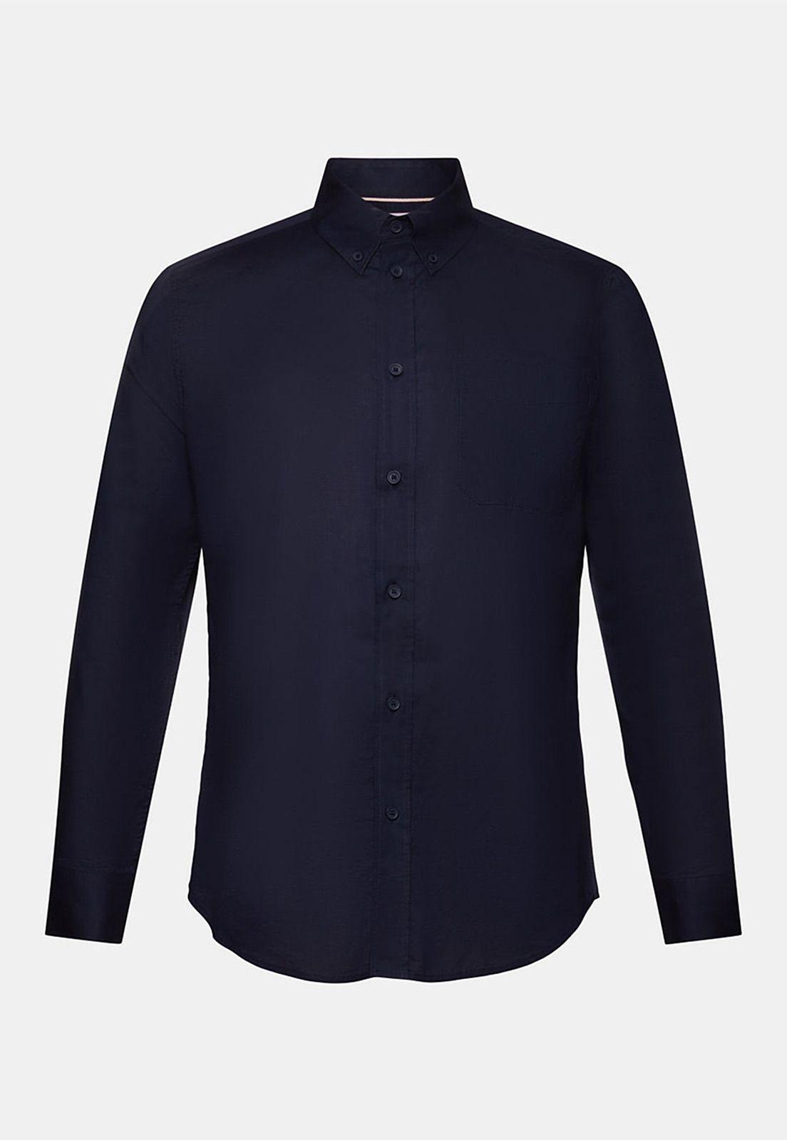 Camisa De Cuello Abotonado Hombre Esprit 044EE2F302-4