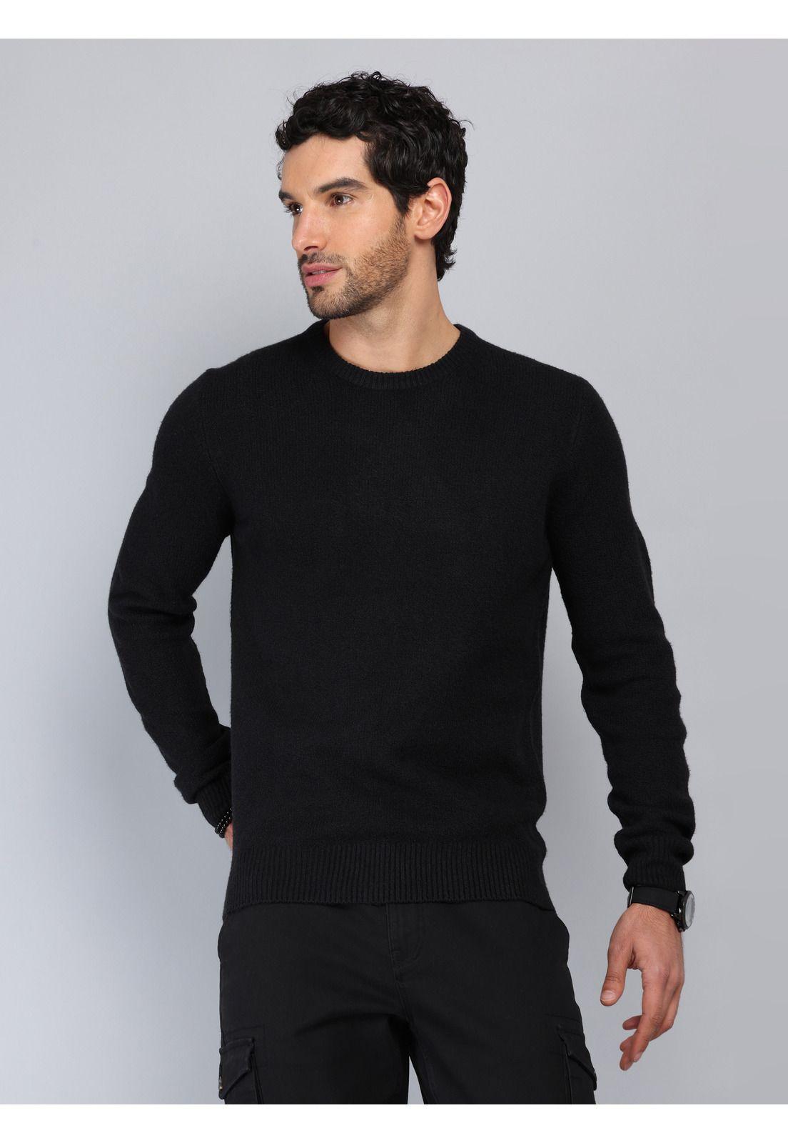 Sweater Liso Cuello Redondo Piero Butti PBCII53NE-0