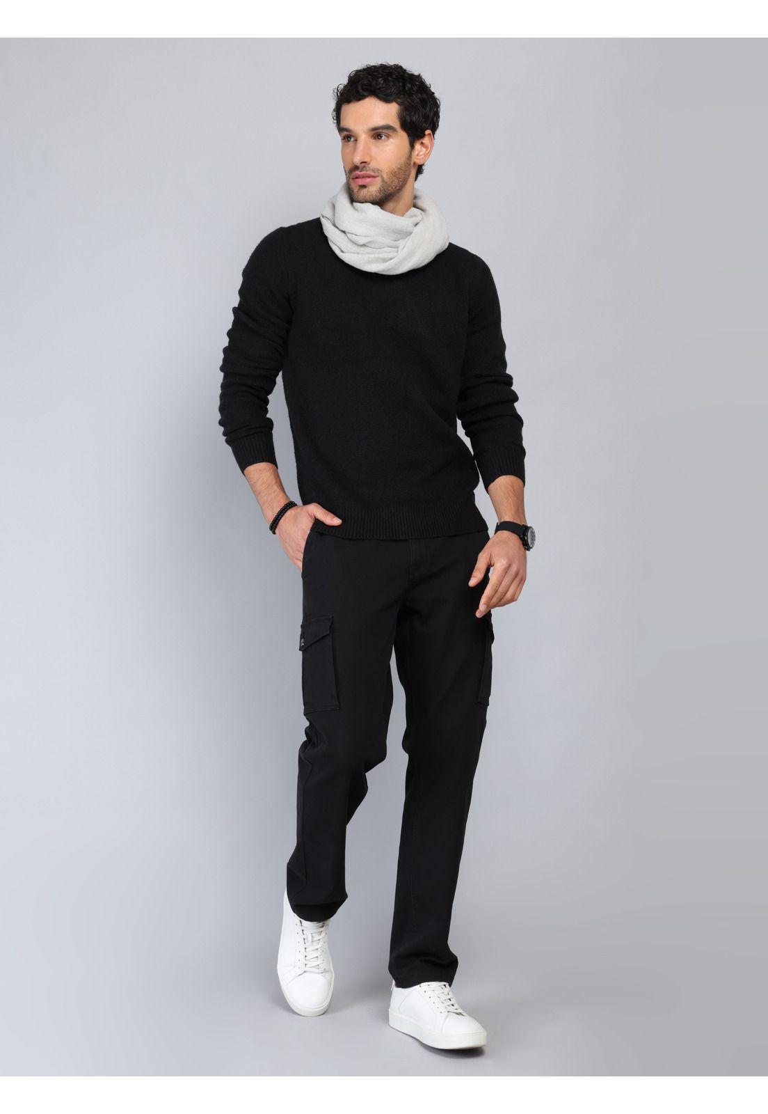 Sweater Liso Cuello Redondo Piero Butti PBCII53NE-3