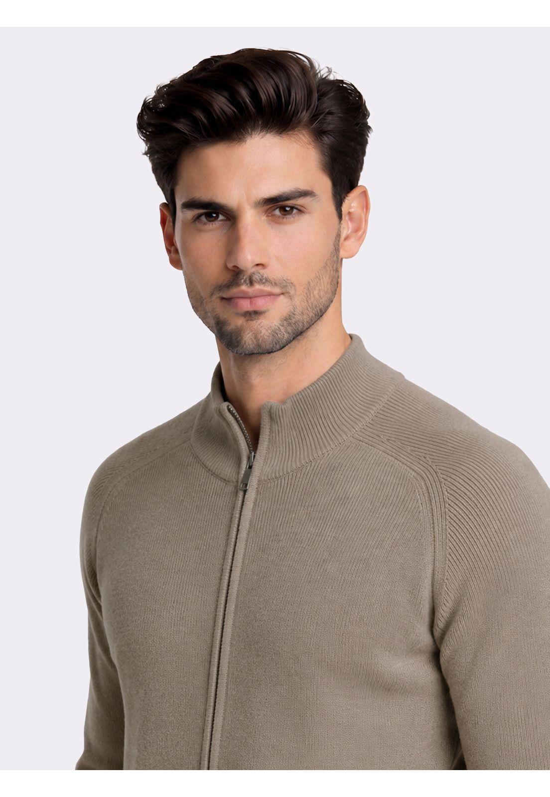 Sweater Cuello Alto Regular Fit Café Piero Butti PBDVI21CA-2