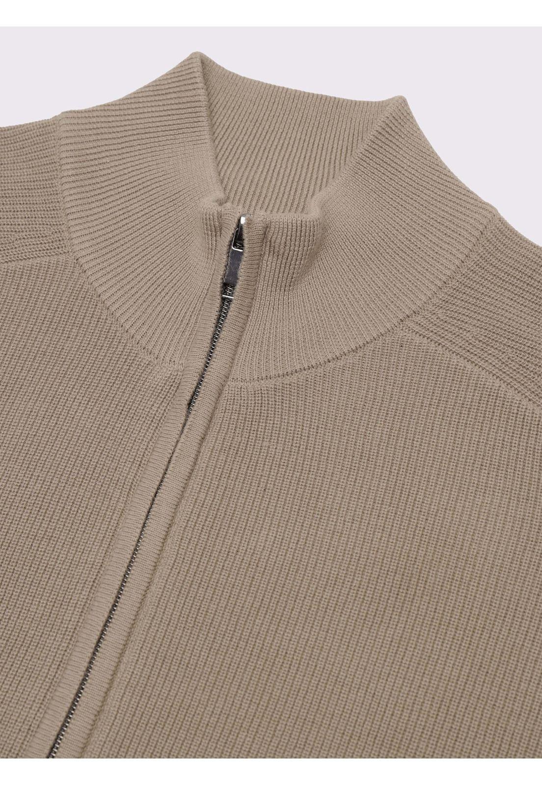 Sweater Cuello Alto Regular Fit Café Piero Butti PBDVI21CA-5