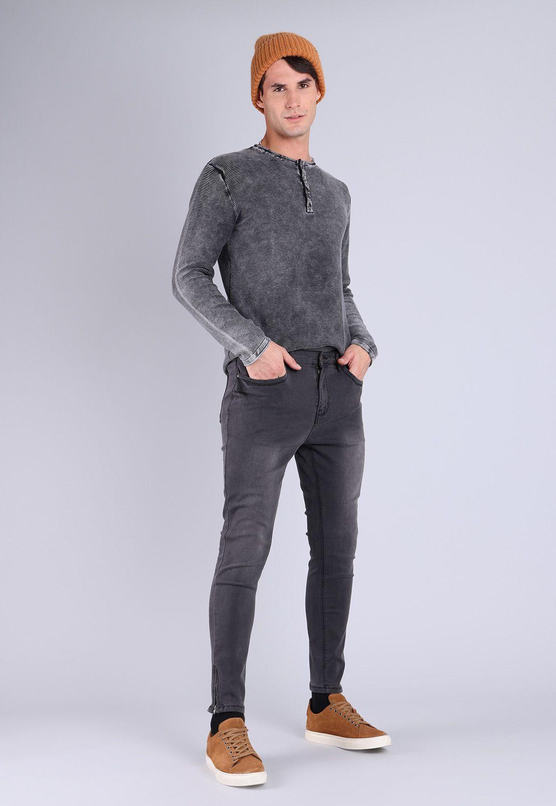 Jeans Super Skinny Spandex Hombre Soviet SJEH816NE-3