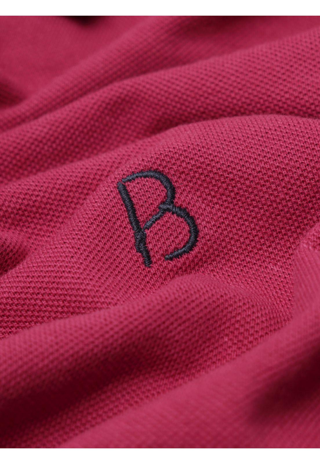 Polera Pique Regular Fit Guinda Piero Butti PBDVK57GU-5