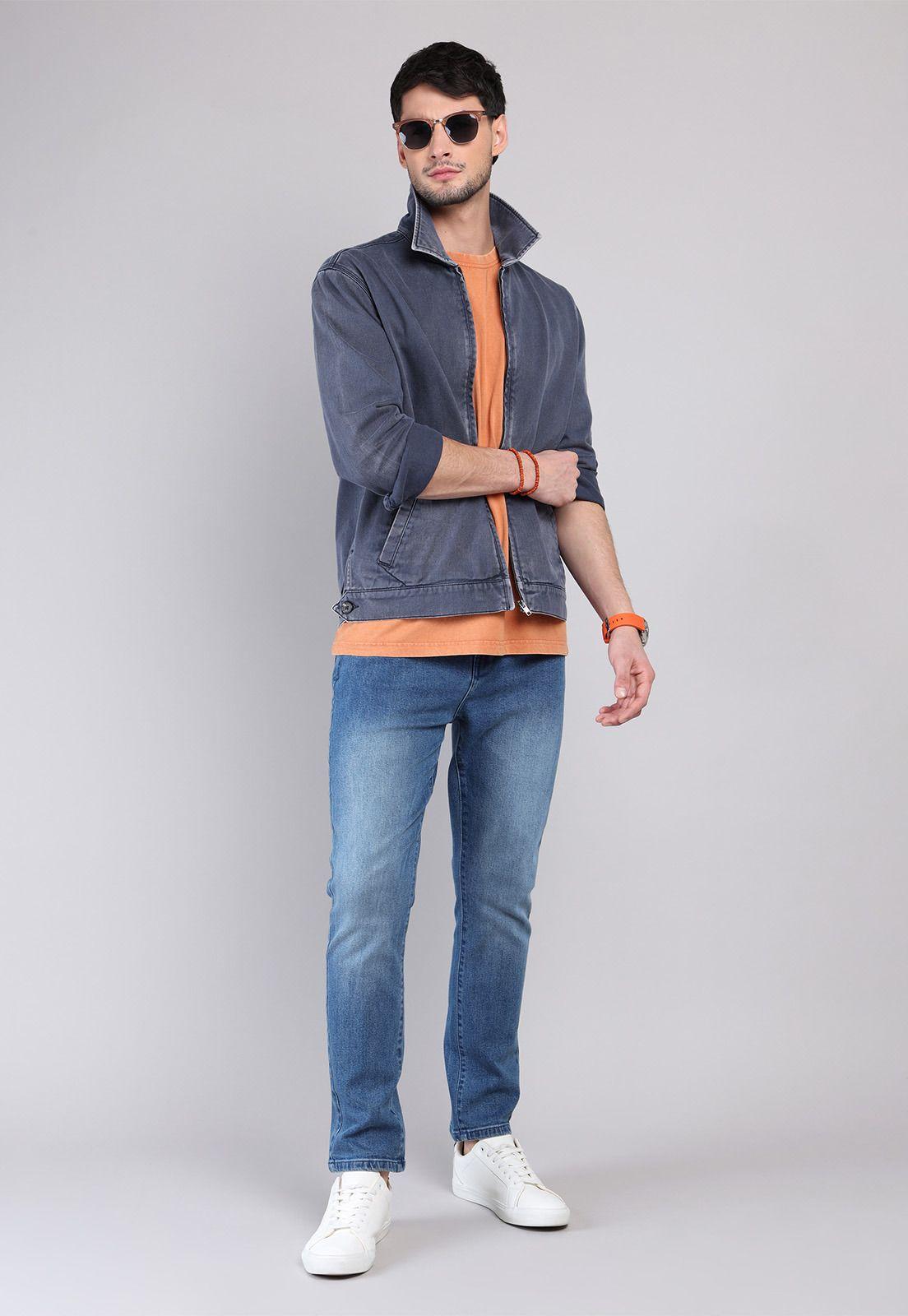 Chaqueta Denim Stone Wash Soviet SCVG050AZ-3